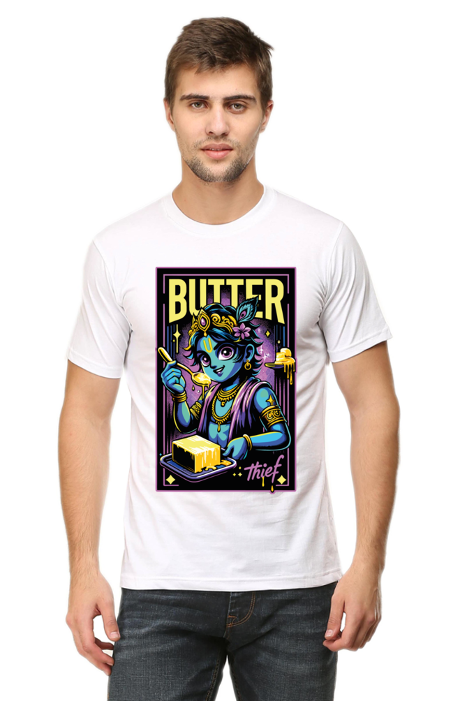 Mischievous Krishna: The Butter Thief Tee