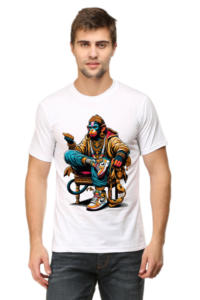 Street King Hanuman: Urban God Vibes Tee