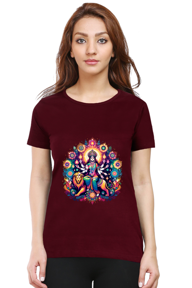 Fierce Goddess Durga: Empowered Spirit Tee (Women’s Exclusive)