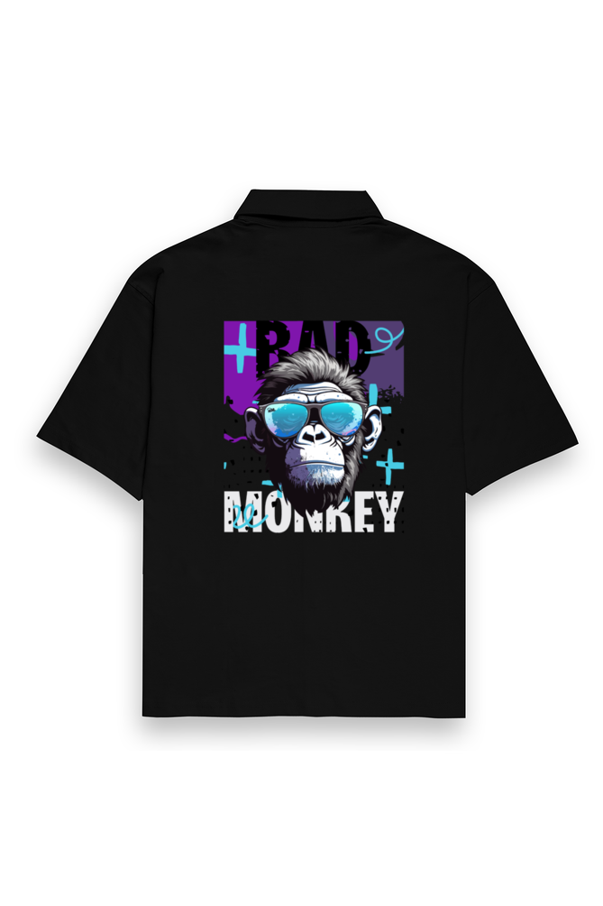 Bad Monkey Oversized Cotton Shirt