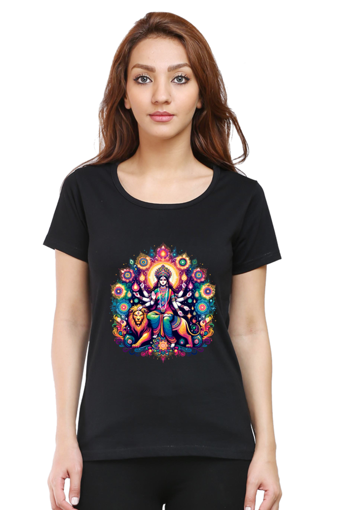 Fierce Goddess Durga: Empowered Spirit Tee (Women’s Exclusive)