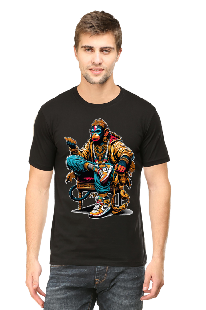 Street King Hanuman: Urban God Vibes Tee