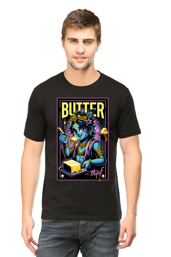 Mischievous Krishna: The Butter Thief Tee