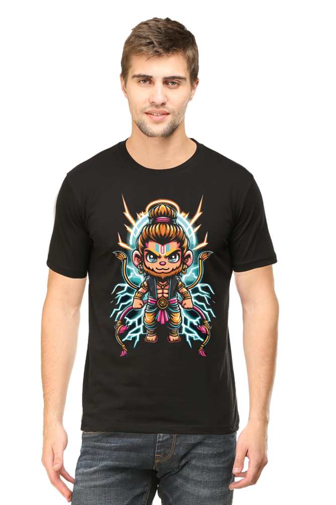 Lightning Warrior Hanuman: Chibi Power Tee