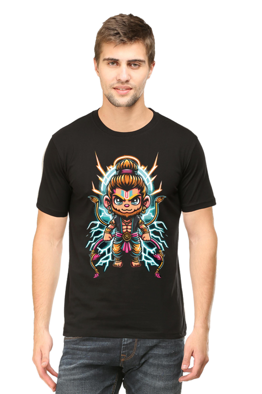 Lightning Warrior Hanuman: Chibi Power Tee