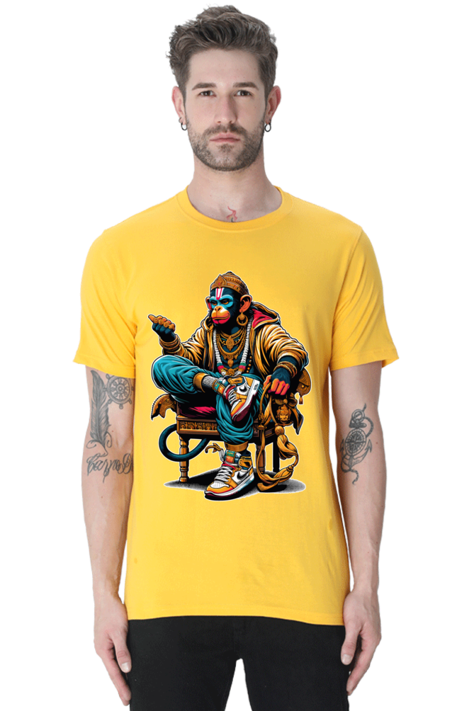 Street King Hanuman: Urban God Vibes Tee