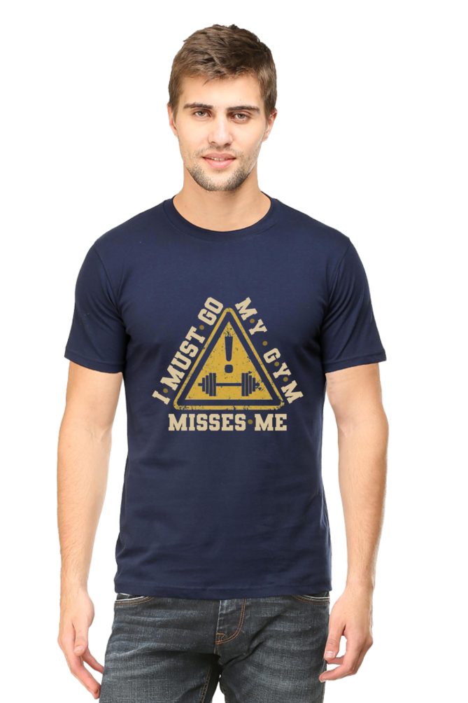 Gym Calling: My Gym Misses Me Tee (Black)