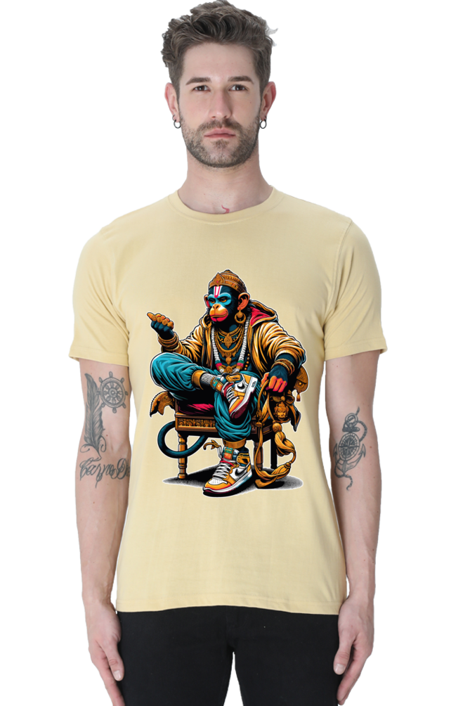 Street King Hanuman: Urban God Vibes Tee