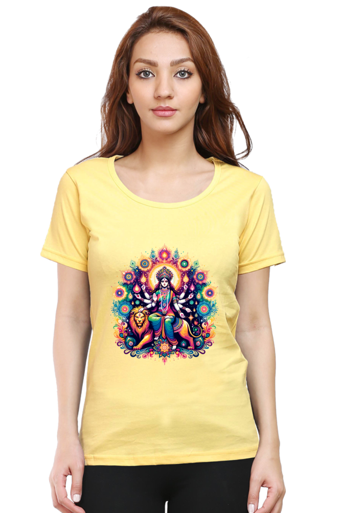 Fierce Goddess Durga: Empowered Spirit Tee (Women’s Exclusive)