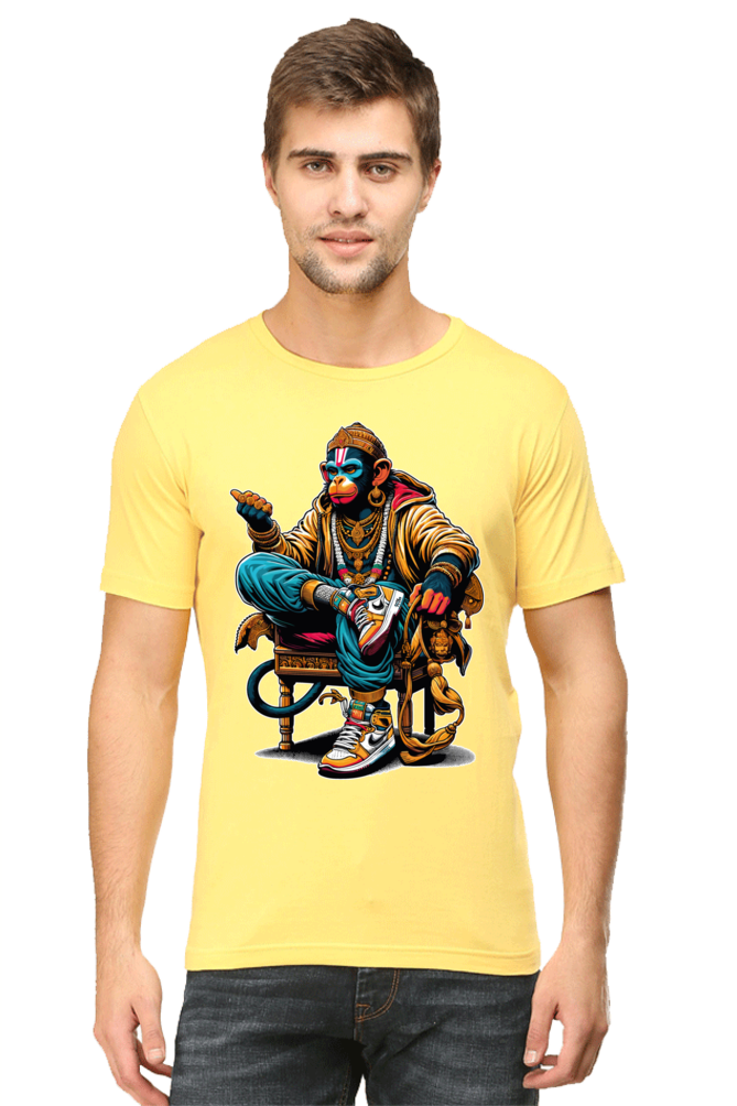 Street King Hanuman: Urban God Vibes Tee