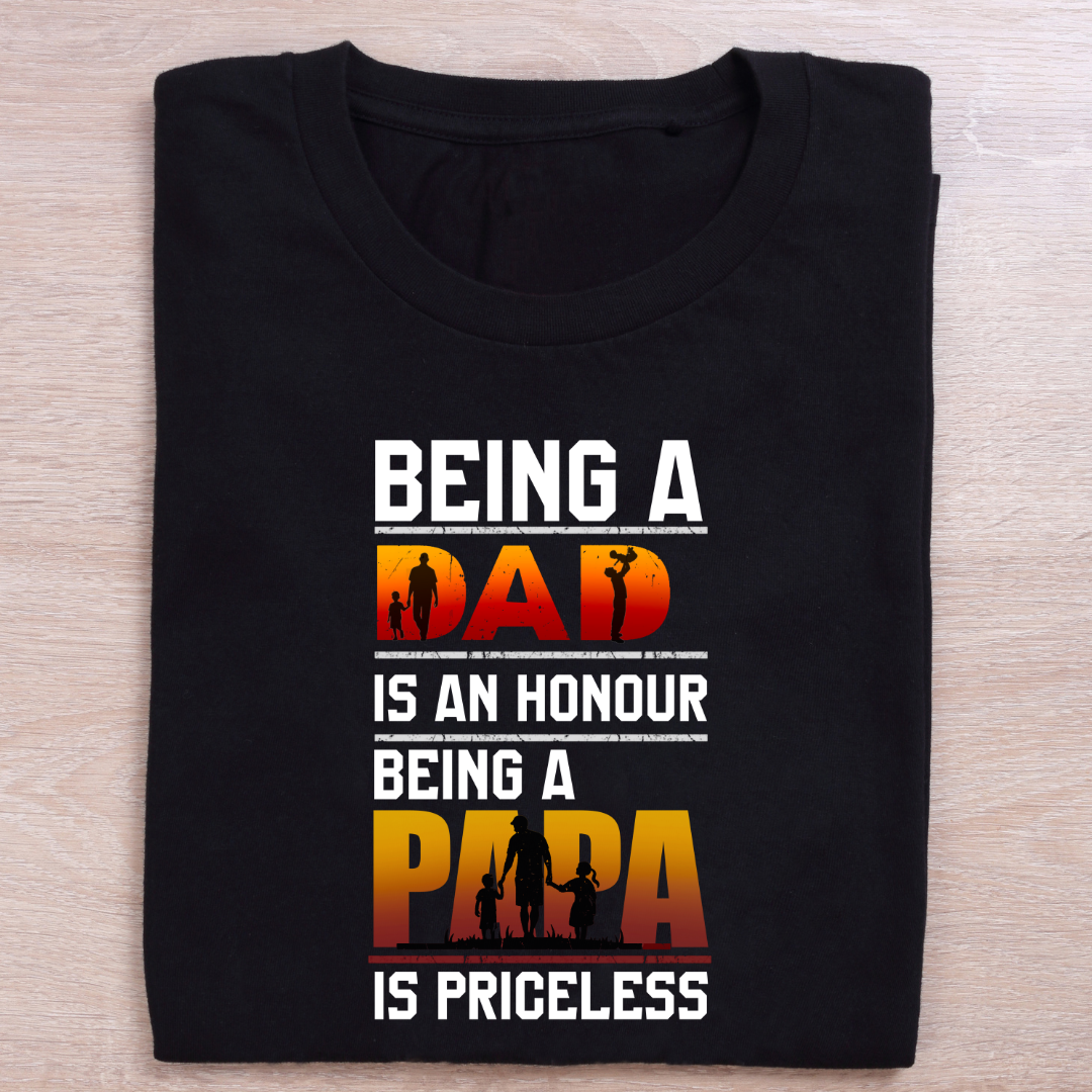 Priceless Papa Dad Tee