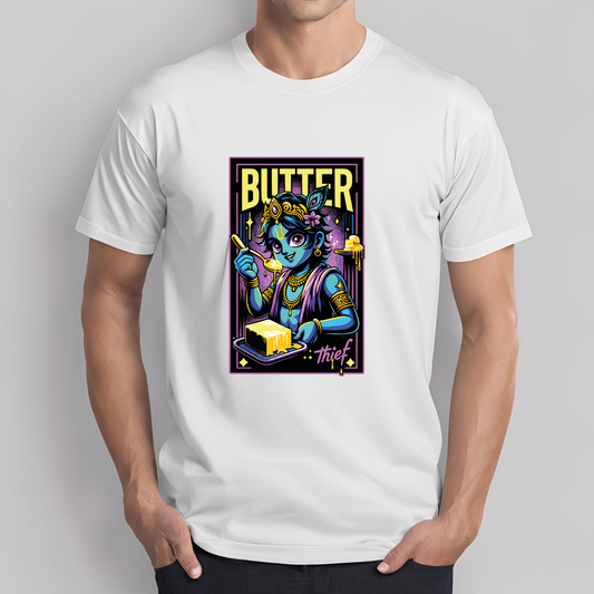 Mischievous Krishna: The Butter Thief Tee