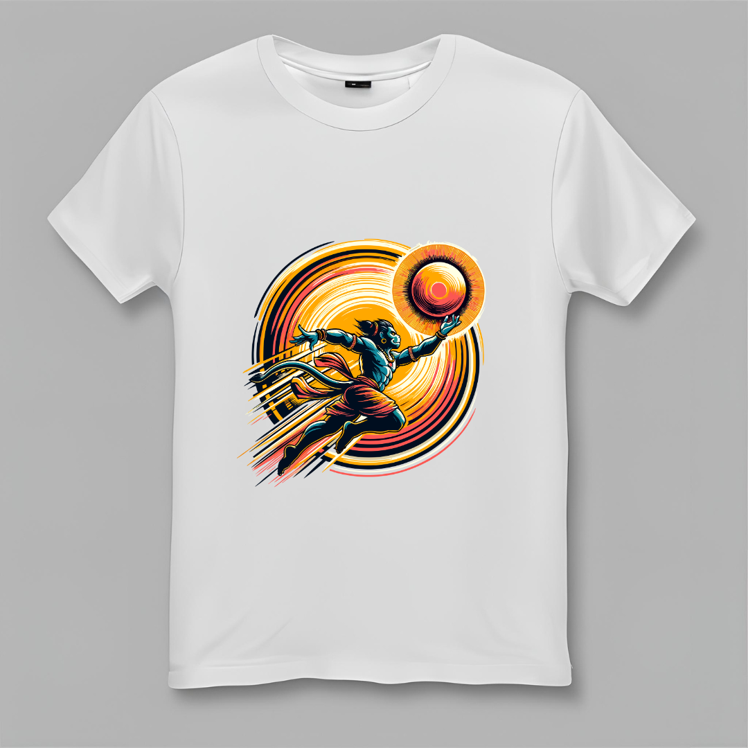 Hanuman the Sun Chaser: Epic Leap Tee